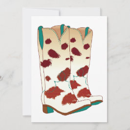 Boot Scoot Blank Card (verbessert) Karte