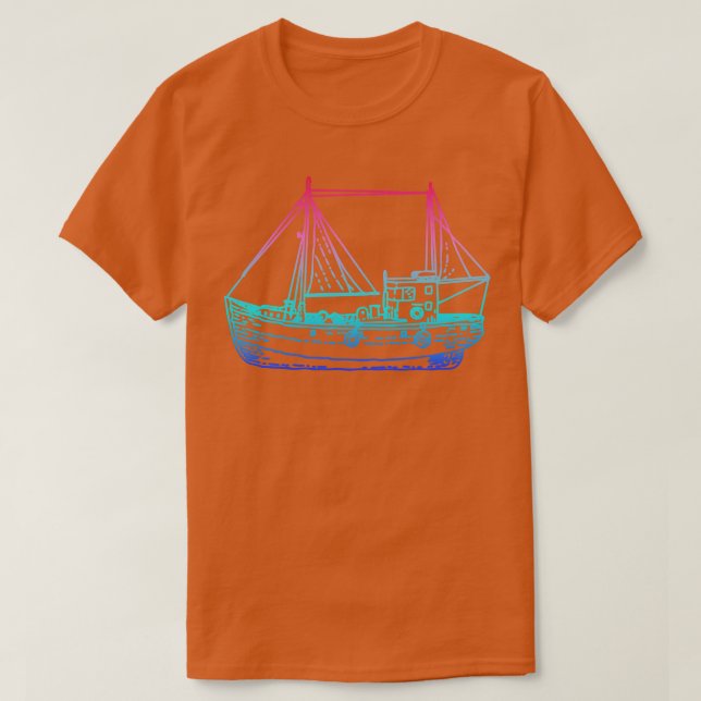 Boot T-Shirt (Design vorne)