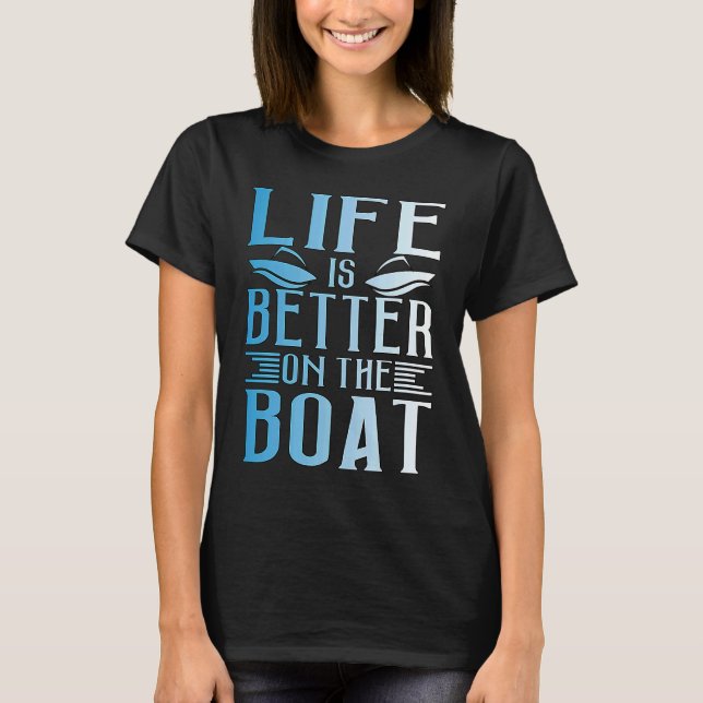 Boot T-Shirt (Vorderseite)