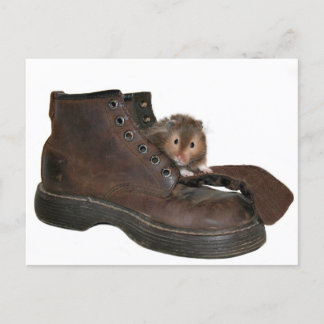 Boot-Tier Postkarte