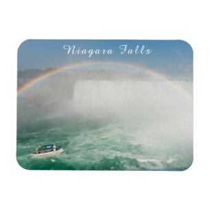 Boot und Hufeisenfälle von den Niagarafällen Magnet