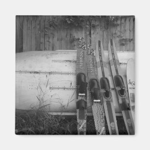 Boot und oder Ski-Thema-Magnet perfekt für den Se Magnet