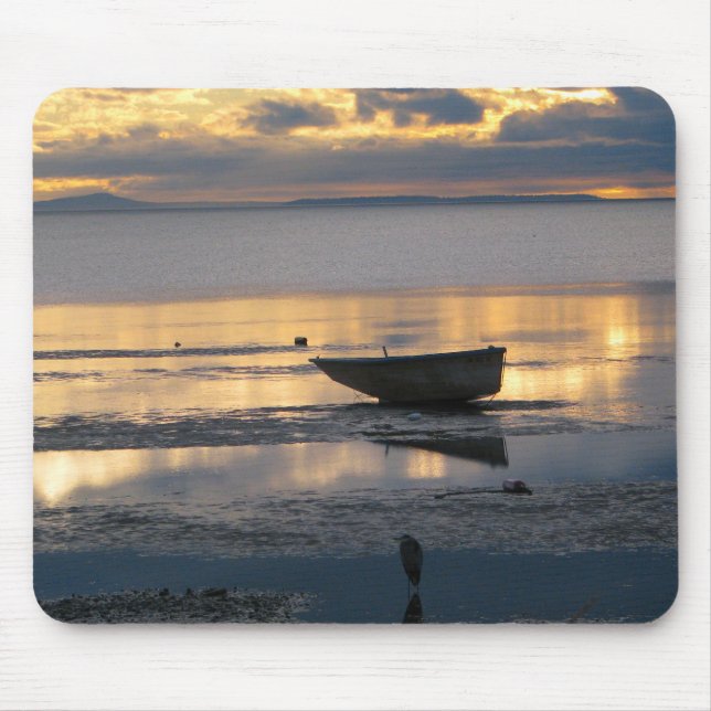 Boot und Reiher Mousepad (Vorne)