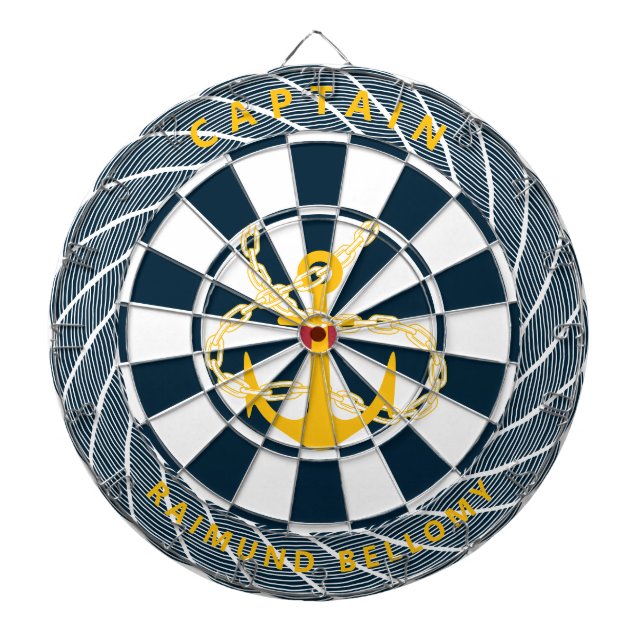 Bootanchor Dartboard Dartscheibe (vorne)