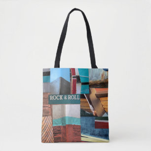 Boote abstrakte Tasche