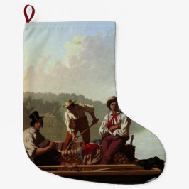 Boote am Missouri Großer Weihnachtsstrumpf