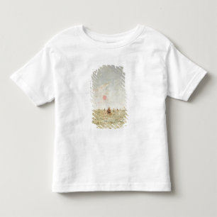 Boote am Sonnenaufgang (Öl auf Platte) Kleinkind T-shirt
