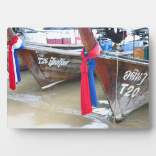 Boote am Strand Phi Phi Islands, Thailand Fotoplatte