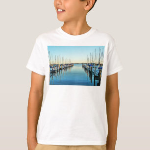 Boote am Yachthafen von Shirley Taylor T-Shirt