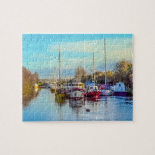 Boote an Lydney Hafen