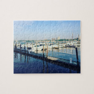 Boote auf dem Hudson River NYC New York City Puzzl