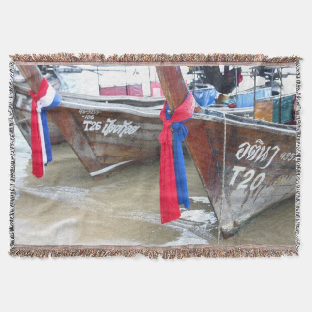 Boote auf den Phi-Phi-Inseln des Strand-|, Decke (Vorderseite)