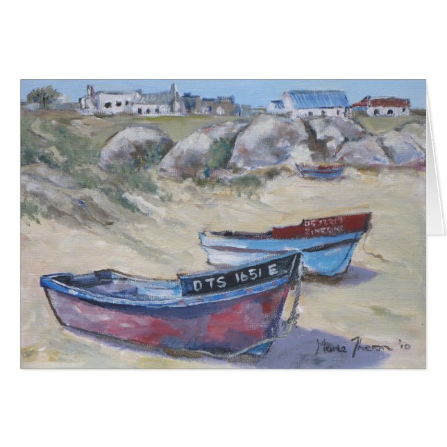 Boote bei Paternoster (Vorderseite (Horizontal))