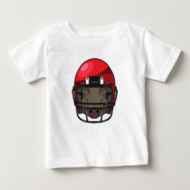 Boote beim Fußball-Sport Baby T-shirt (Vorderseite)