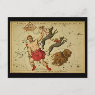 Boote, Canes Venatici, Coma Berenices, Q. Muralis Postkarte