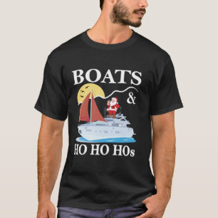 Boote Ho Hos Weihnachten Pajama Funny Spaß Xmas T-Shirt