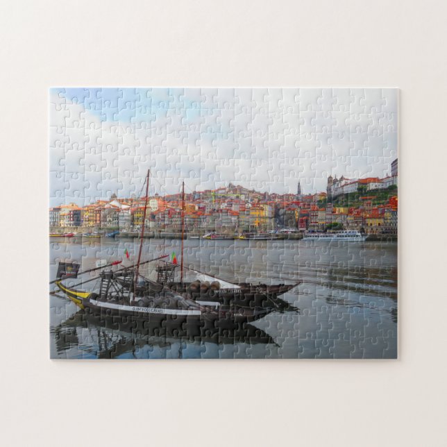 Boote im Douro-Fluss - Porto, Portugal (Horizontal)