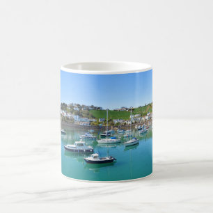 Boote im Hafen von Gorey Kaffeetasse