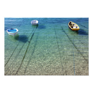 Boote in der Erholung - Foto Print (19" x 13")