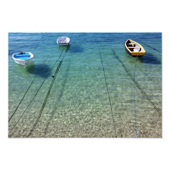Boote in der Erholung - Foto Print (19" x 13") (Vorne)