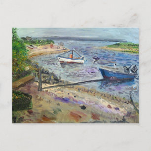 Boote in napeaque, The Hamptons Postkarte