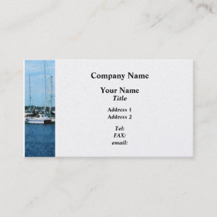 Boote in Newport RI - Platin Visitenkarte