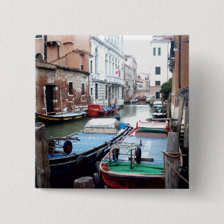Boote in Venedig Button