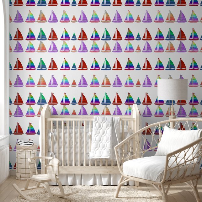 Boote Kinder Wandpapier Tapete (Kinder)