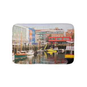 Boote machten Portland, Maine fest Badematte