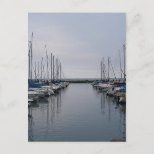 Boote Postkarte