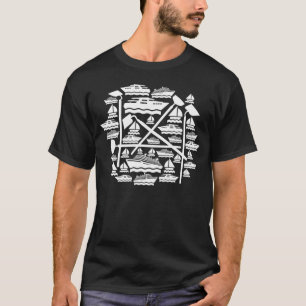 Boote und Hunde T-Shirt