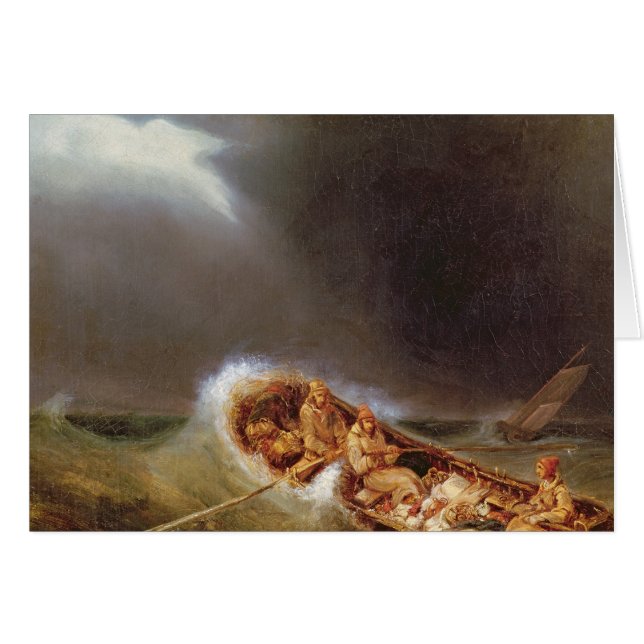 Boote von Dieppe, das vom Fischen zurückgeht (Vorderseite (Horizontal))