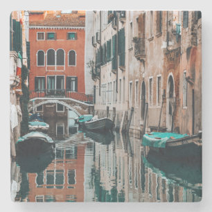 Boote von Venedig Steinuntersetzer