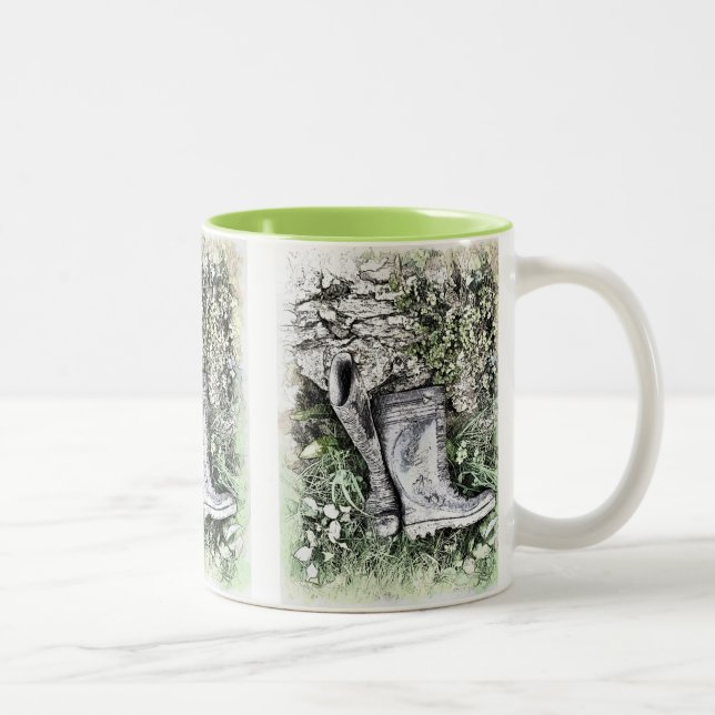 BOOTE ZWEIFARBIGE TASSE (Rechts)