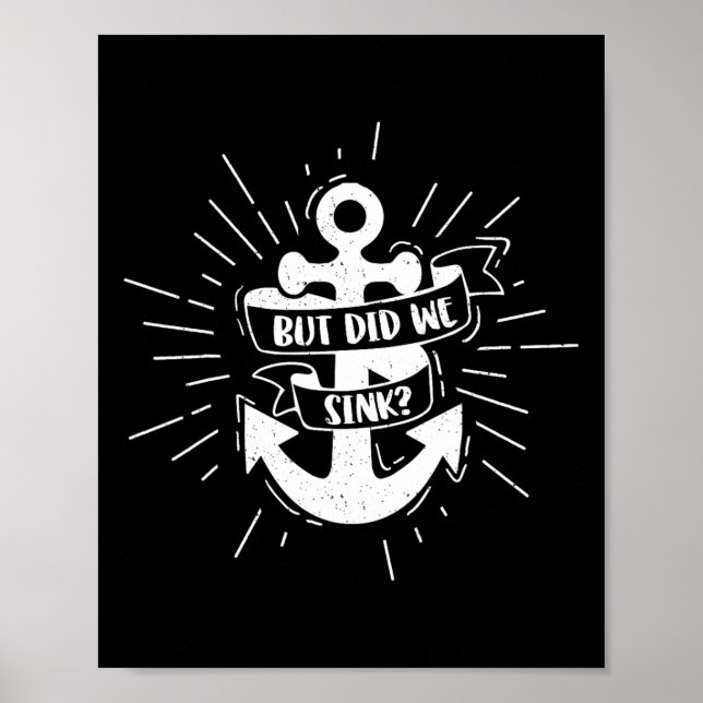 Booten, aber sind wir mit dem Flachboot Pontoon Ca Poster (Vorne)