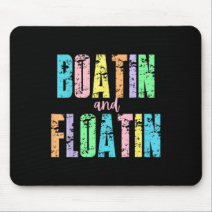 Booten und Schwimmen Seel Leben Fluss Sommerferien Mousepad