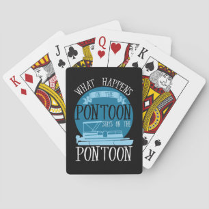 BOOTEN - Was passiert auf dem Pontoon? Spielkarten