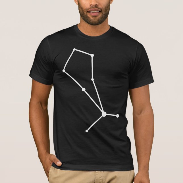 Bootes-Konstellations-lange Hülse T-Shirt (Vorderseite)