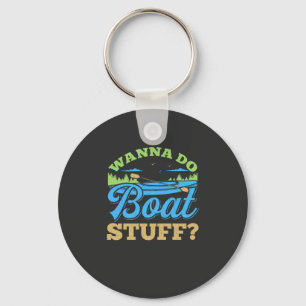 Bootfahren - Bootshaken Schlüsselanhänger