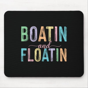 Bootfahren und Schwimmen Seel Leben Sommer Stimmun Mousepad