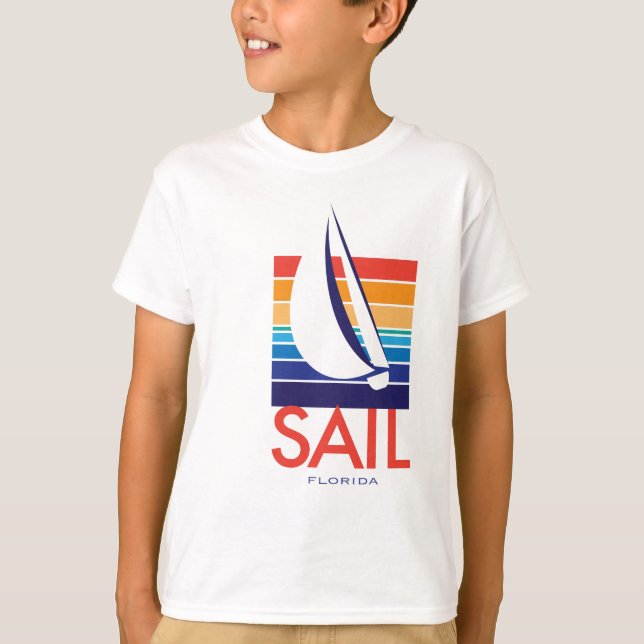 Bootfarbe Square_SAIL Florida T-Shirt (Vorderseite)