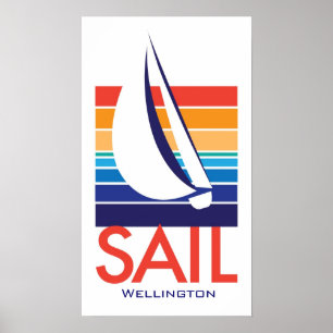 Bootfarbe Square_SAIL Wellington Poster