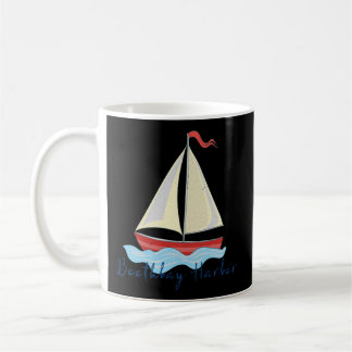 Boothbay Harbour Segelschiff Nautical Regatta Kaffeetasse