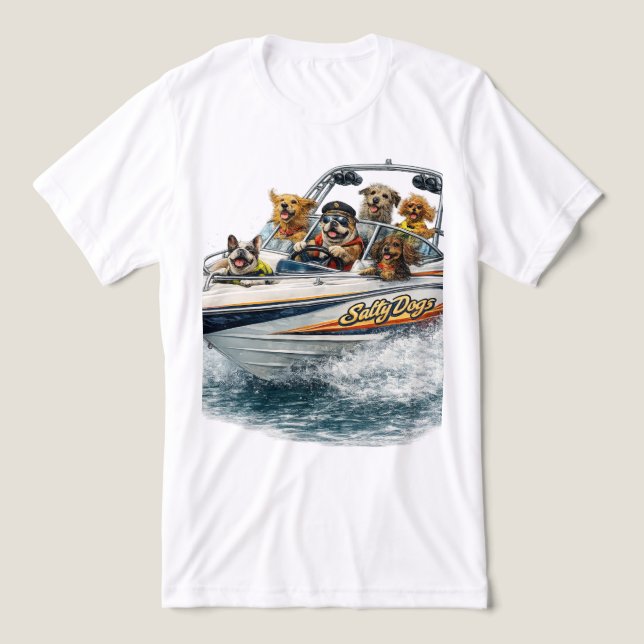 Boothund-Shirt Tri-Blend Shirt (Design Vorderseite)