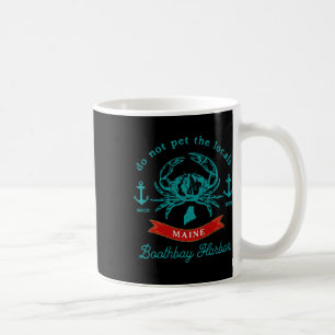 Boothy Harbor Maine Nicht Die Einheimischen Krabbe Kaffeetasse