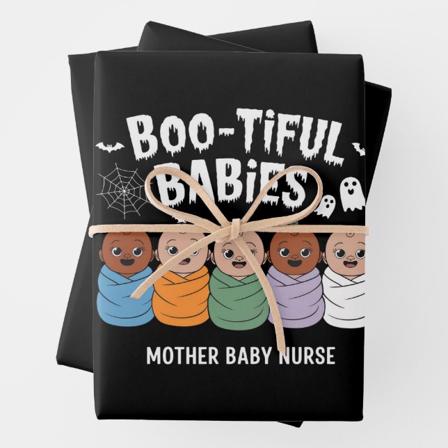 Bootiful Babies Mother Baby Nurween Geschenkpapier Set (Beispiel)