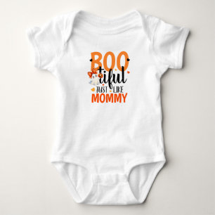 Bootiful Baby Girl's First Halloween Baby Bodysuit Strampler