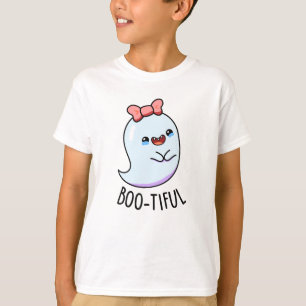Bootiful Funny Girly Halloween Ghost Pub T-Shirt