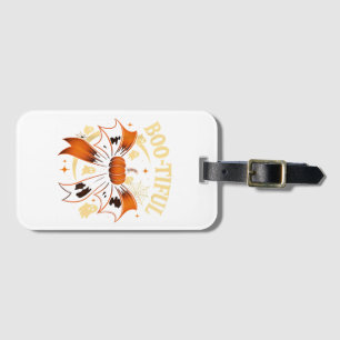 Bootiful Funny Halloween Coquette Bow Pumpkin Gepäckanhänger