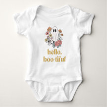 Bootiful Ghost Baby Bodysuit